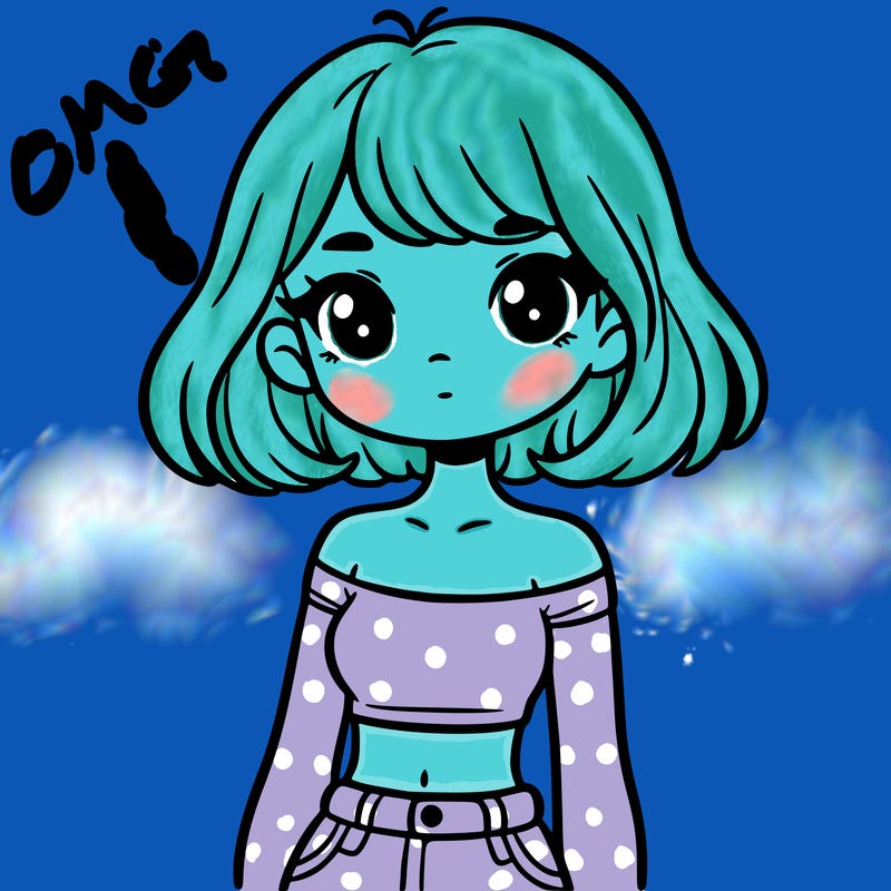 girl in a cute crop top