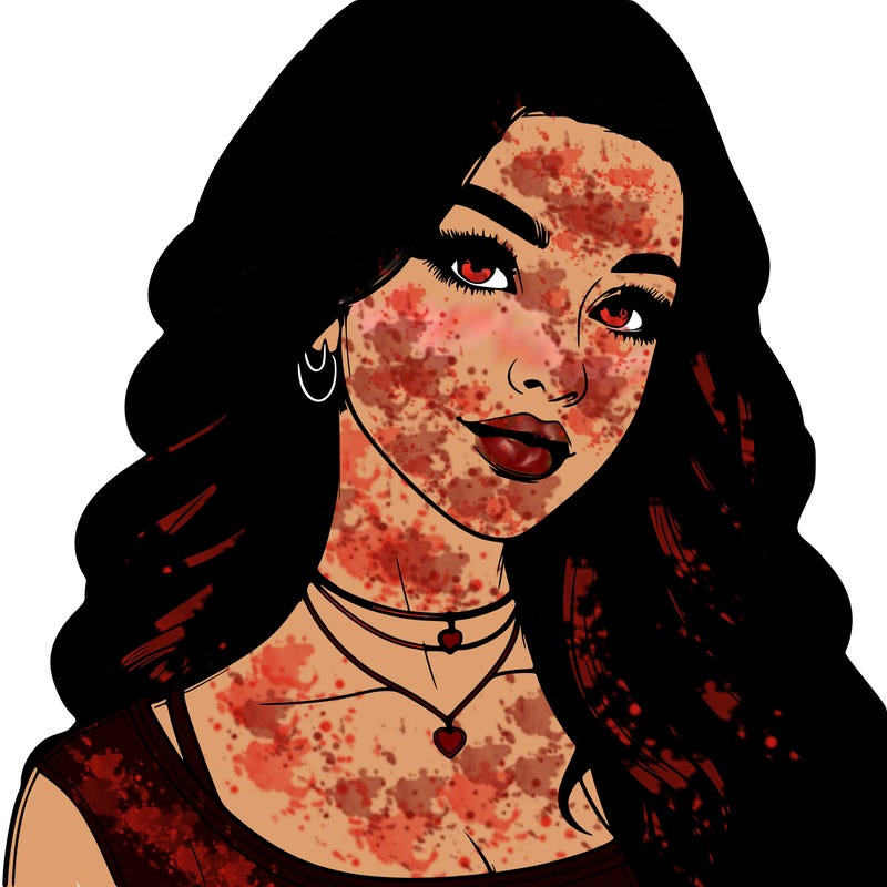 detailed realistic girl