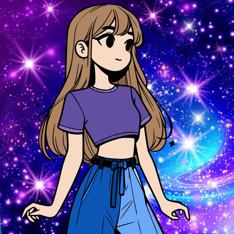 girl in a cute crop top