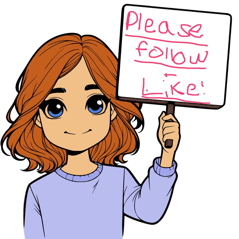 realistic girl holding up a sign