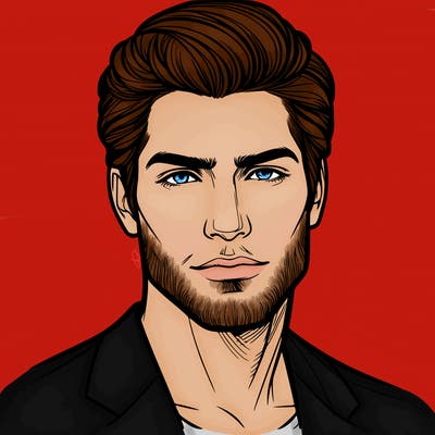 handsome man
