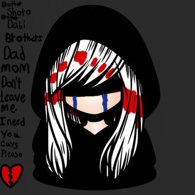 girl with hair covering her face and wearing a hoodie