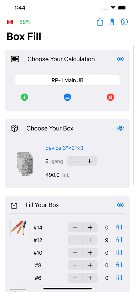 Box Fill 2 - Utilities App | MWM
