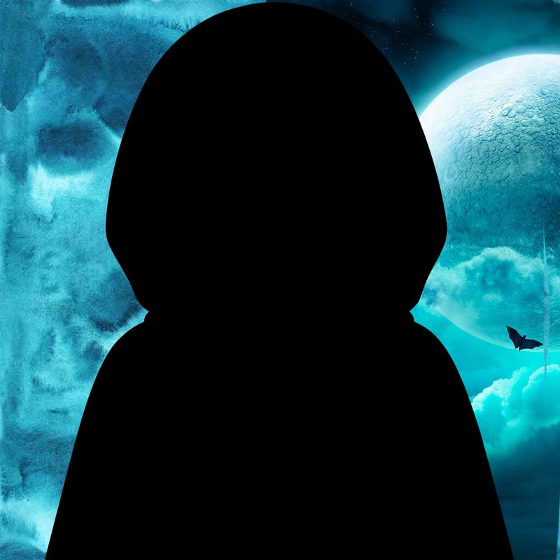 faceless girl in hoodie