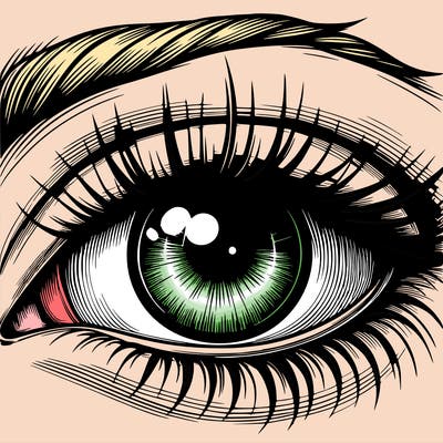 realistic eye