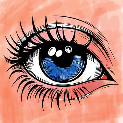 realistic eye