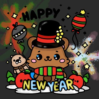 message : happy new year