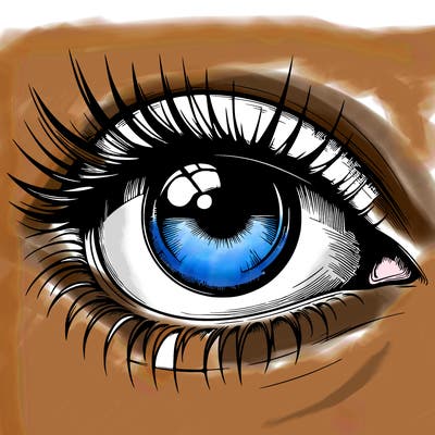 realistic eye