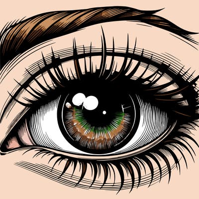 realistic eye