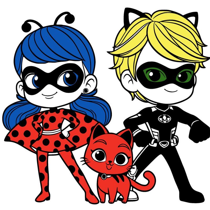 ladybug and cat noir