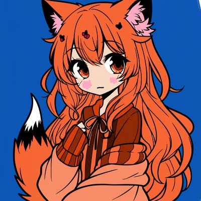 fox manga girl