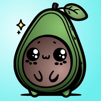 cute avocado