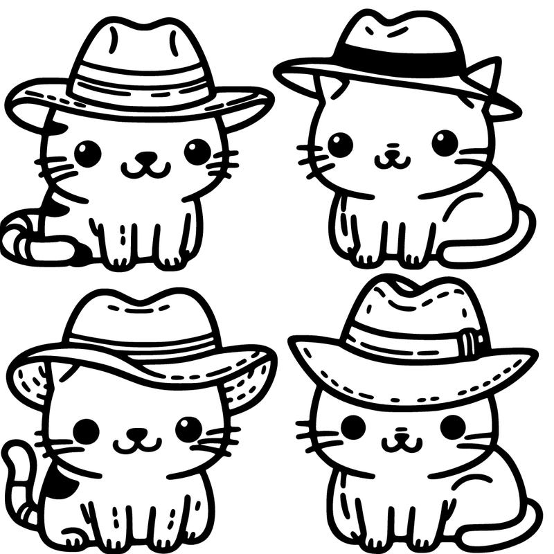 cats with hats
