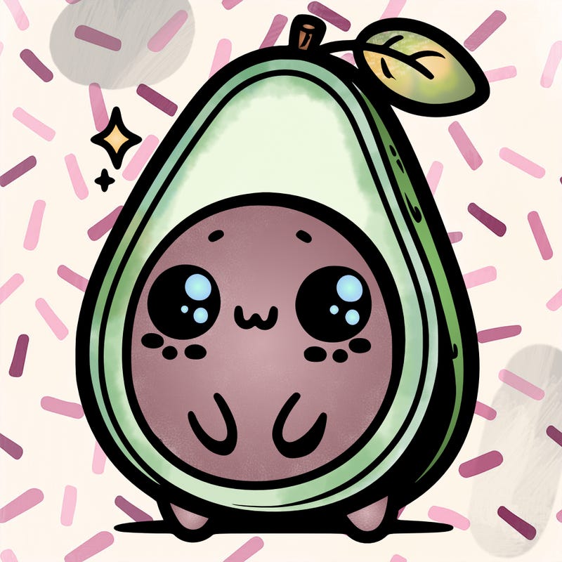 cute avocado