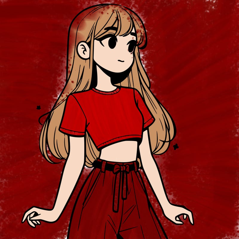 girl in a cute crop top