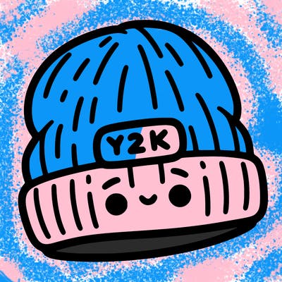 y2k beanie