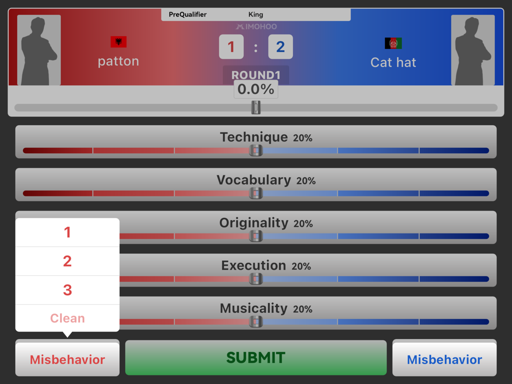 Breaking Judging System - Sports App | MWM