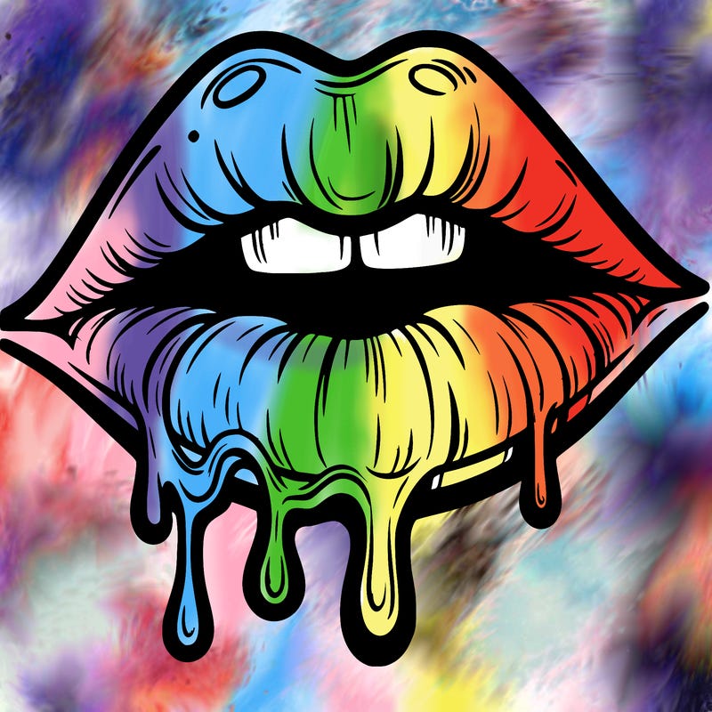 lips that look realistic and drip