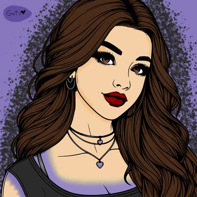 detailed realistic girl