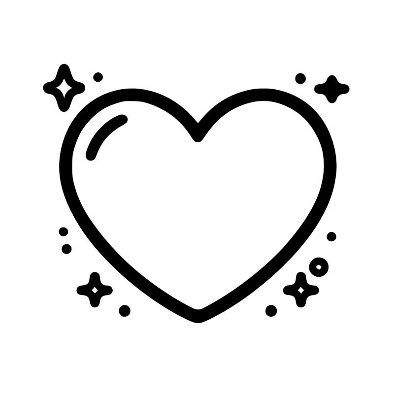 love heart detailed but not to detailed