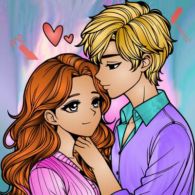 realistic boy and girl romance