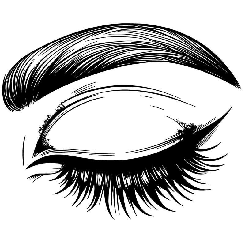 eye closed realistic