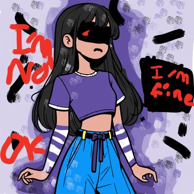 girl in a cute crop top