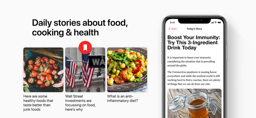 Diabetic Recipes-Meal Planner - Historias diarias de salud y nutrición en la aplicación Recetas para Diabéticos