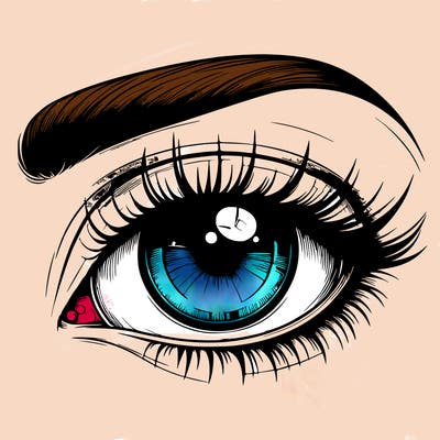 realistic eye