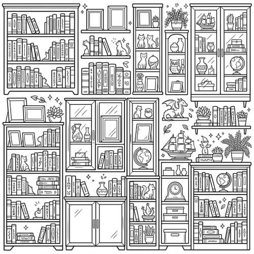 Bookcases & Display Shelves