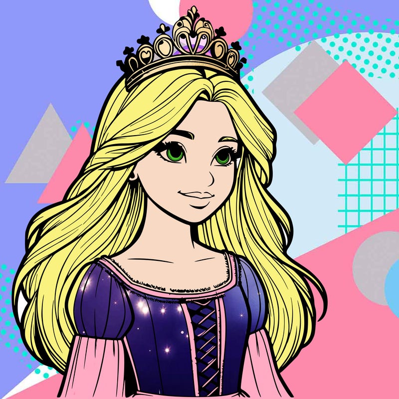 a realistic medieval princess with a tiara