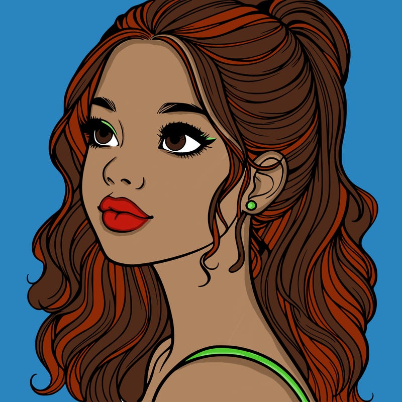 beautiful realistic girl