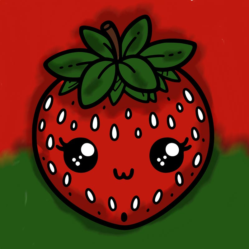 cute strawberry