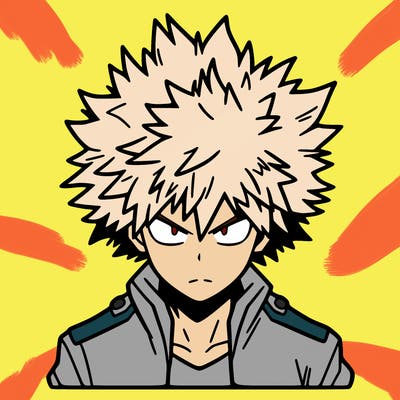 bakugo from my hero academia
