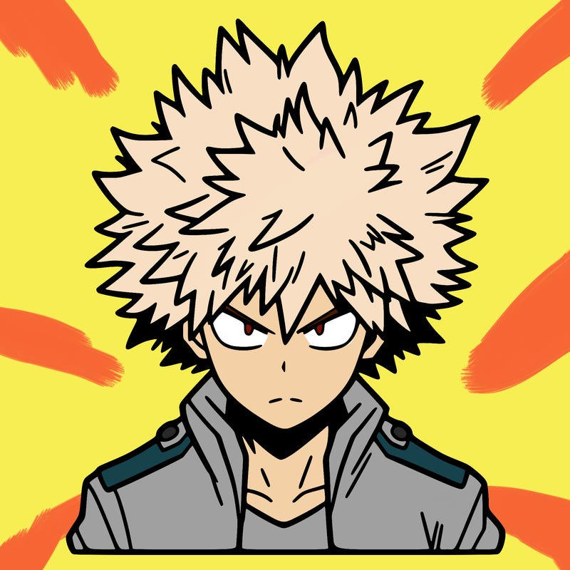 bakugo from my hero academia