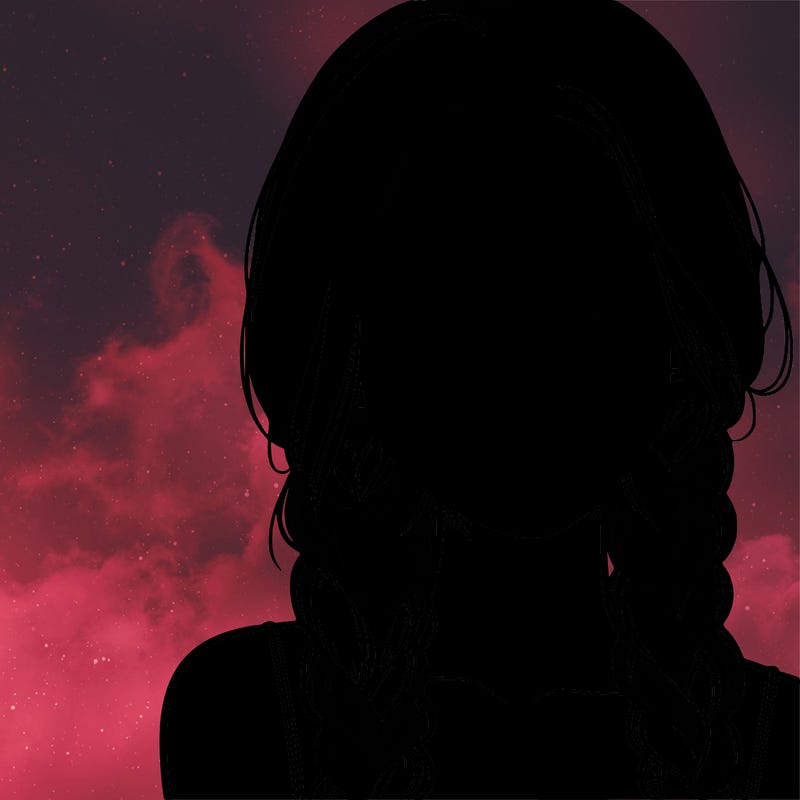 realistic girl with braids