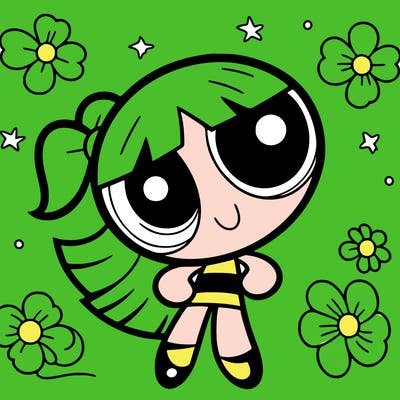 a powerpuff girl