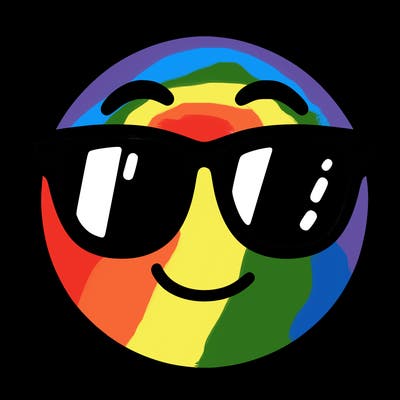emoji with sunglasses