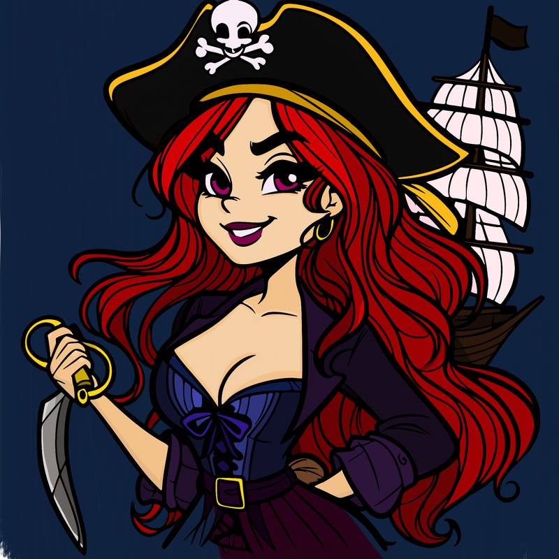 pirate woman