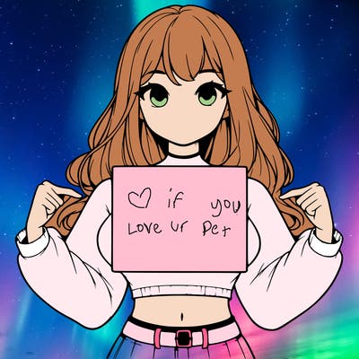 girl holding a blank sign in a long sleeve crop top