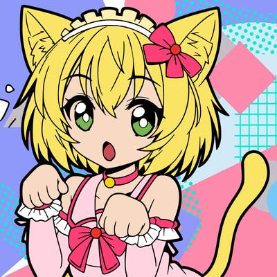 anime cat girl