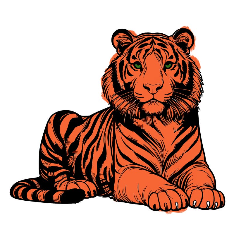 realistic tiger