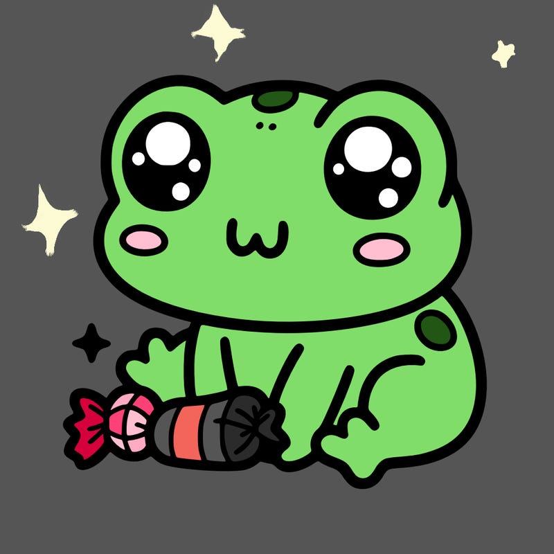 cute cute cute frog