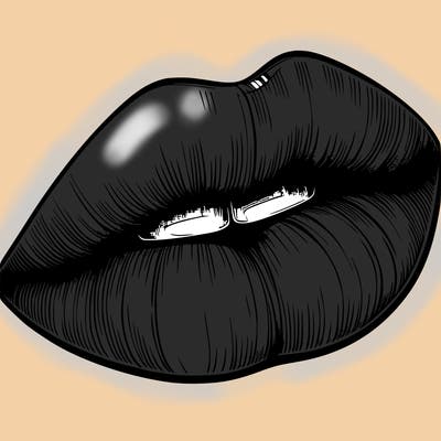 realistic lips