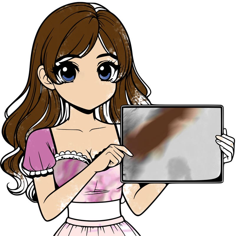 realistic pretty girl holding blank sign