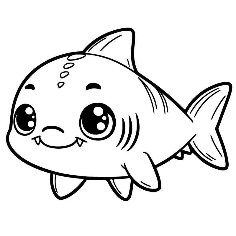 cute baby shark