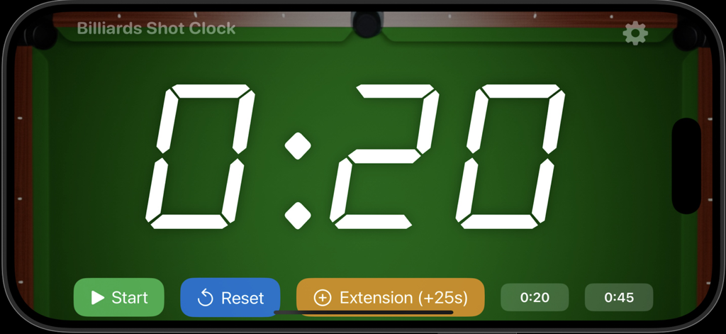 Billiards Shot Clock | El Temporizador Profesional de Pool y Liga