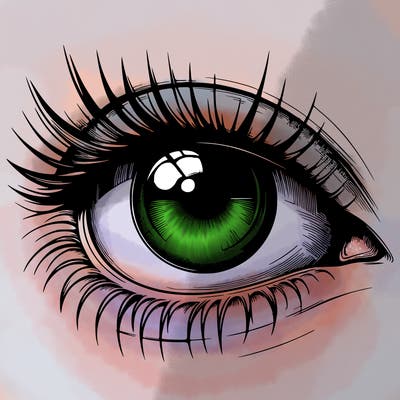 realistic eye