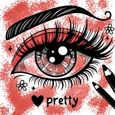 pretty eye