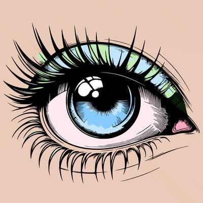 realistic eye